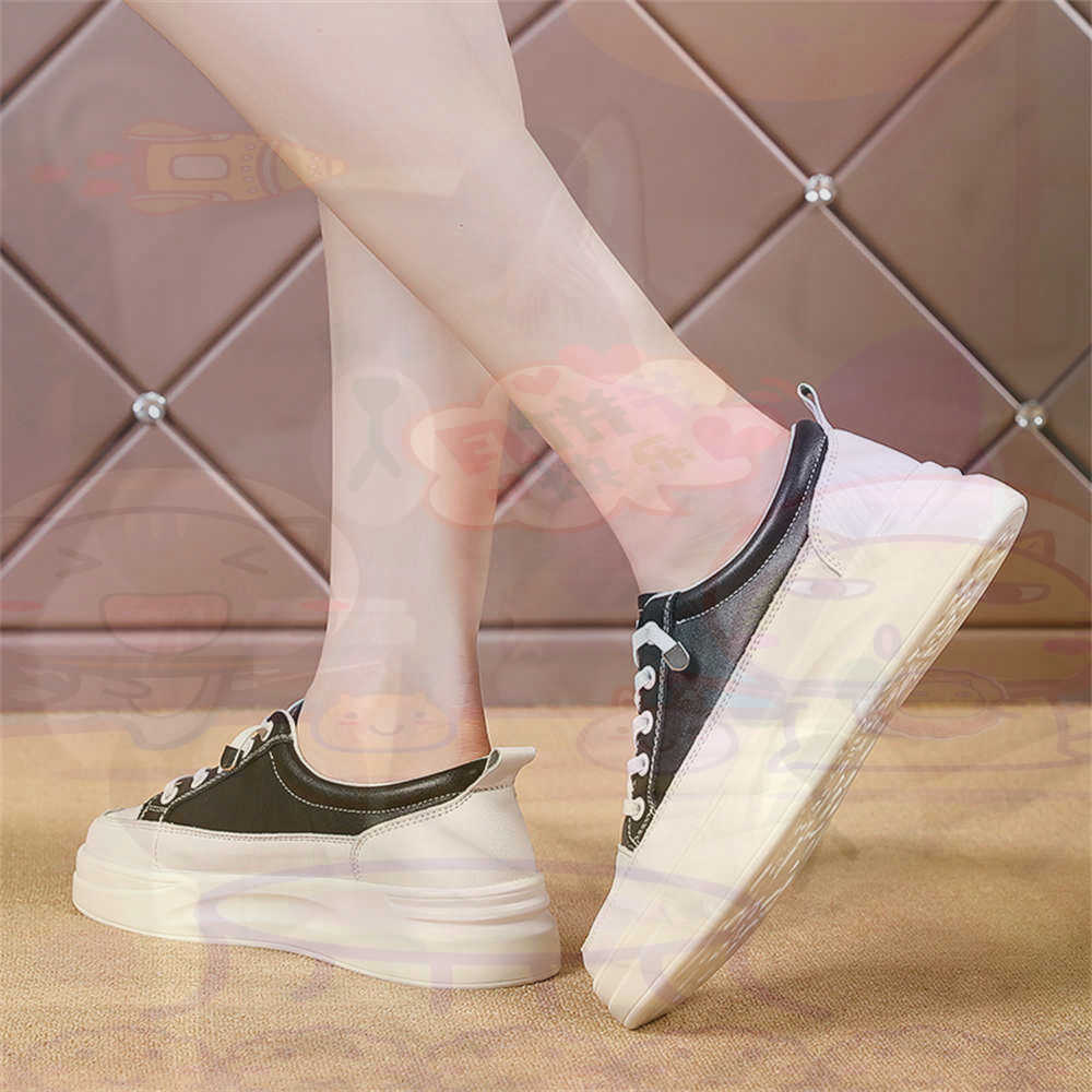 Streetwear Brand Ideas - Bağcıklı Tıknaz Loafer'lar Kadın Kaykay Spor