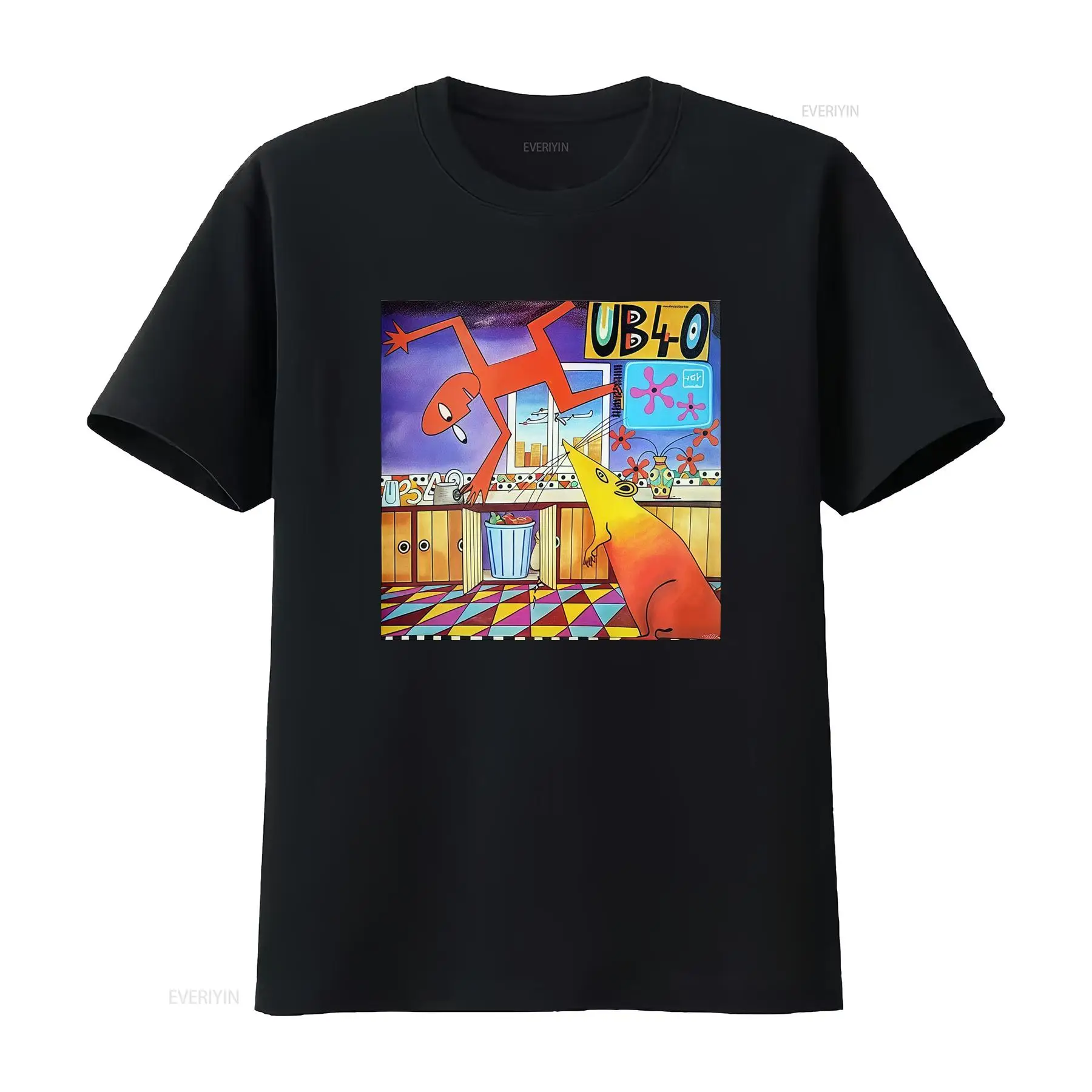 Streetwear Brand Graphic Designer - UB40 Rat In The Kitchen Tişörtü