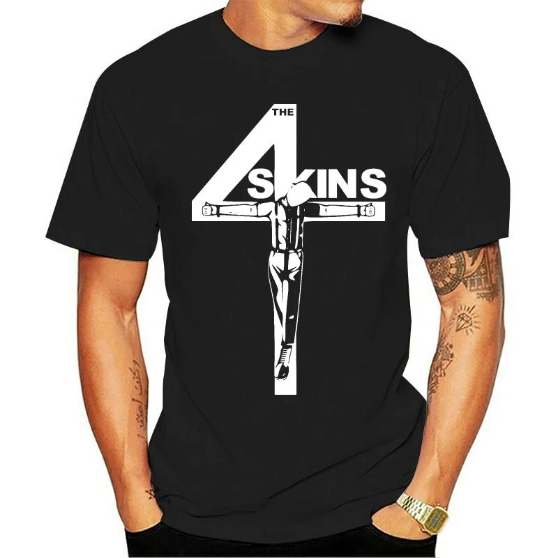 Streetwear Brands In Uk - 4 Skins Oi T Shirt İngiltere