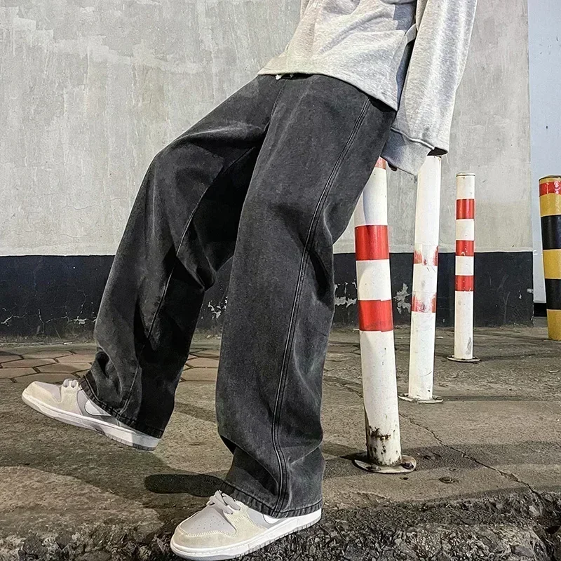 Streetwear Brand Jeans - Yeni Sokak Giyim Tarzı Bol Paça
