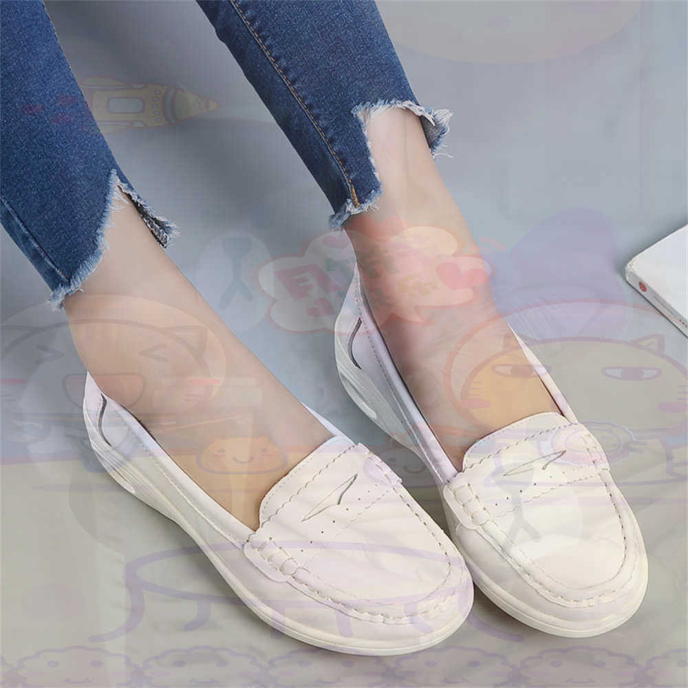Streetwear Brand Ideas - Yumuşak Slip-on Bayan Büyük Boy Ayakkabı