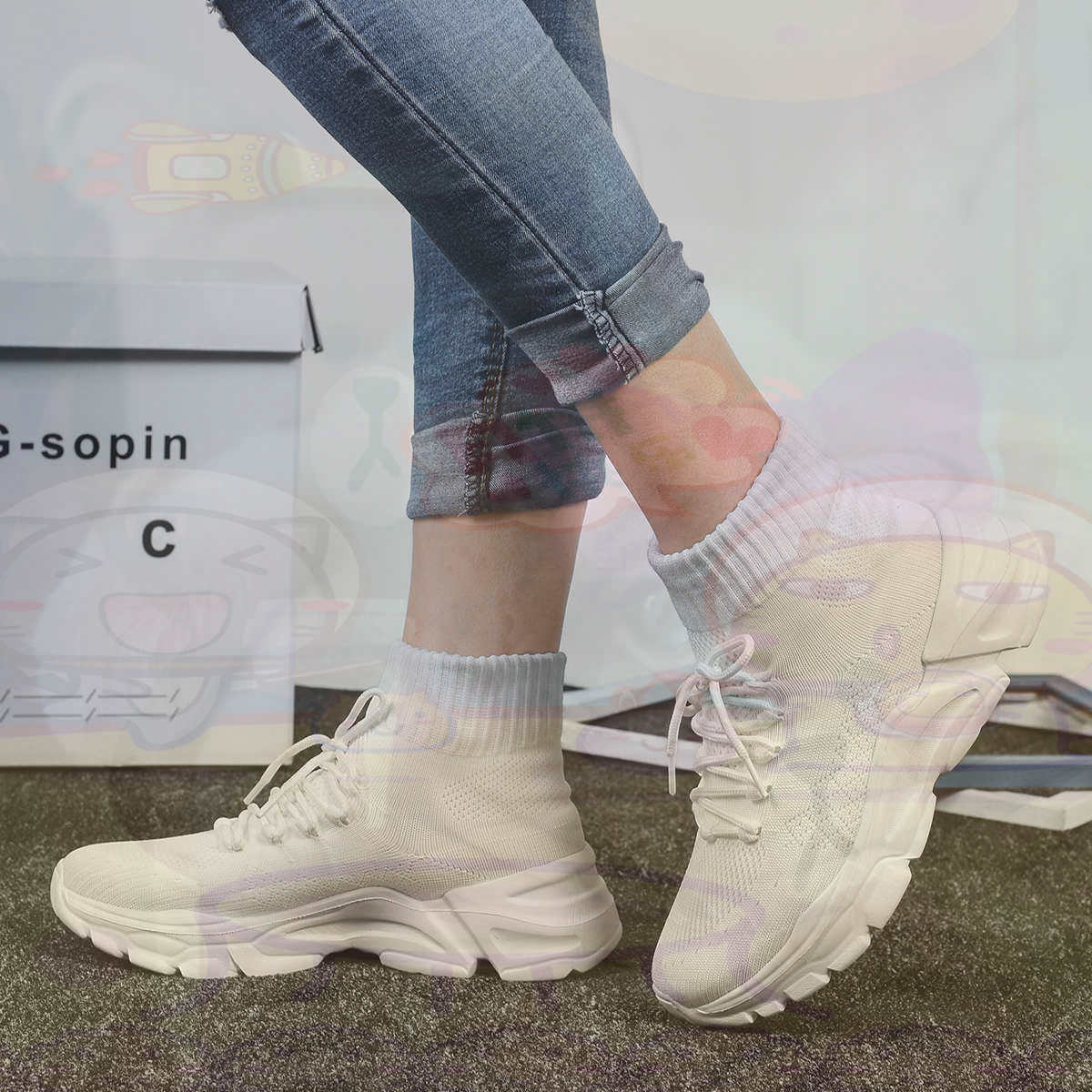 Streetwear Brand Ideas - Yüksekliği Artırır Sümer Basketbol Basketbol kadın