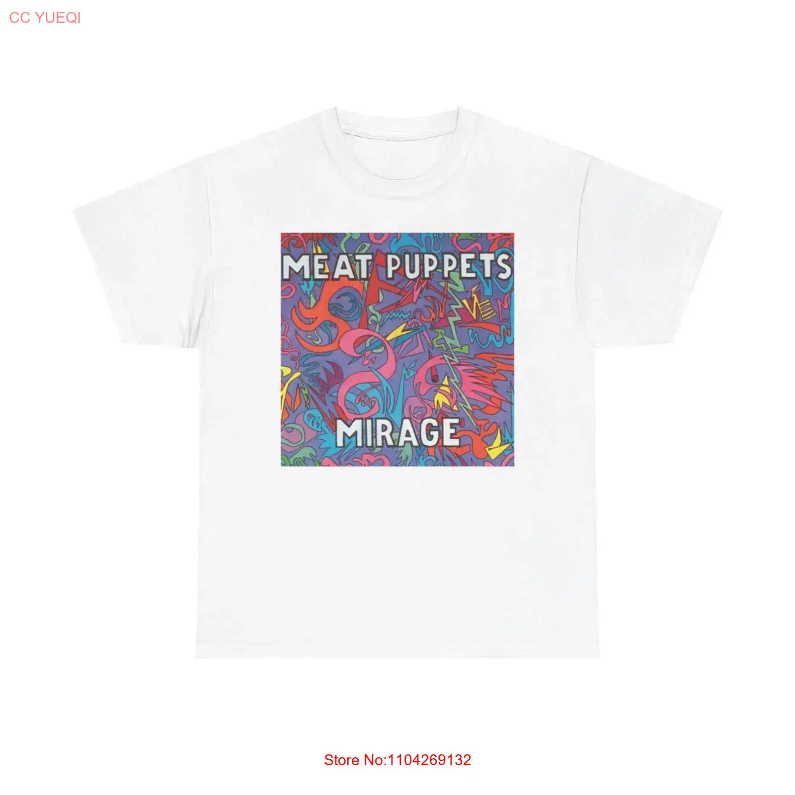 Meat Puppets Mirage Tişört Ağı - Streetwear Brand Graphic Designer incelemesi ve fiyatı